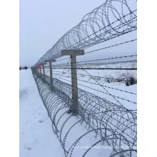 Heavy Galv. Concertina Razor Wire Fence for Protection